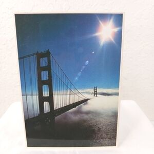 Vintage California Morning in Romantic San Francisco, Photography Print Postcard